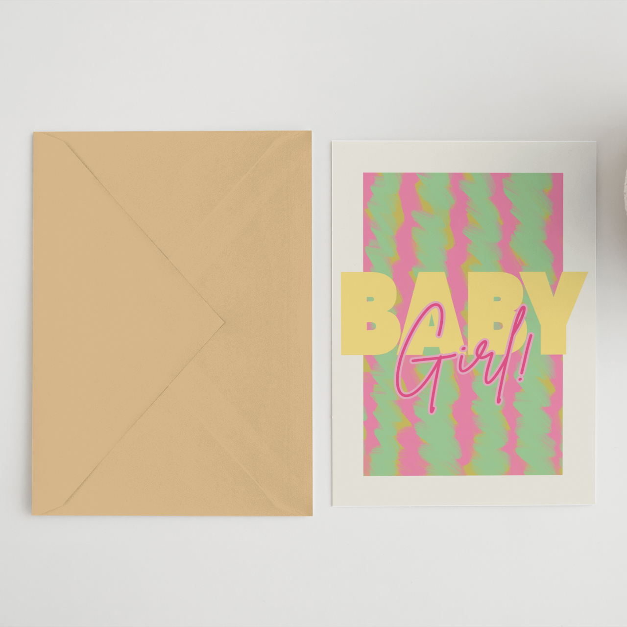 Baby Girl Card