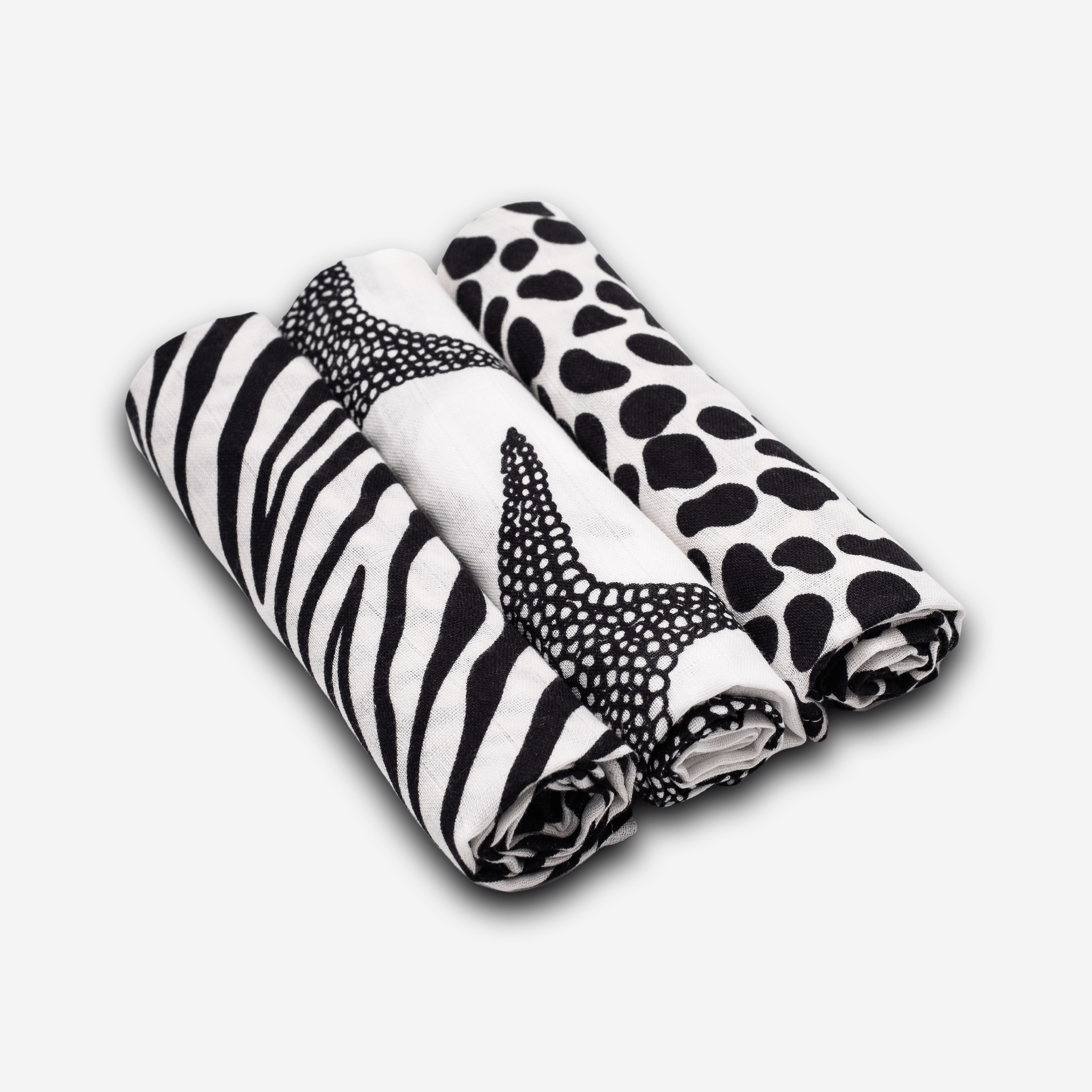 ETTA LOVES ANIMAL PRINT MUSLIN 3-PACK