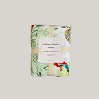 Solstice Stories Large Organic Cotton Muslin Swaddle Blanket - Jungle Print