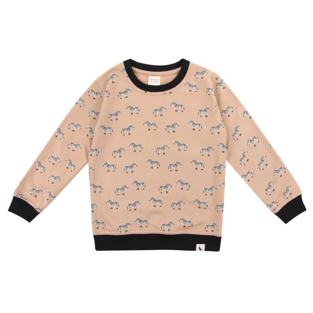 Turtledove London Zebra Sweatshirt