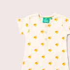 Little Green Radicals Little Ducks Organic Romper