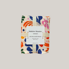 Solstice Stories Large Organic Cotton Muslin Swaddle Blanket - Matisse Print