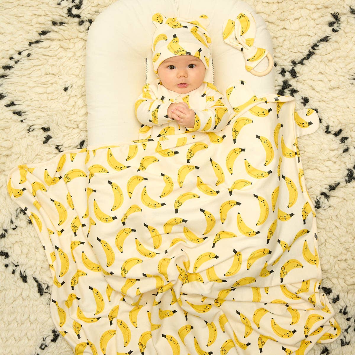 The Bonnie Mob - Bananabite - Baby Teething Ring