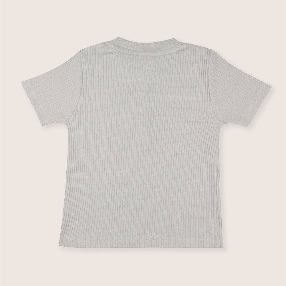 Turtledove London Sky Textured T-Shirt & Shorts Set