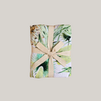 Solstice Stories Large Organic Cotton Muslin Swaddle Blanket - Jungle Print