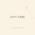 Digital Gift Card