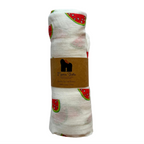 Mama Siesta Watermelon Muslin Swaddle Blanket