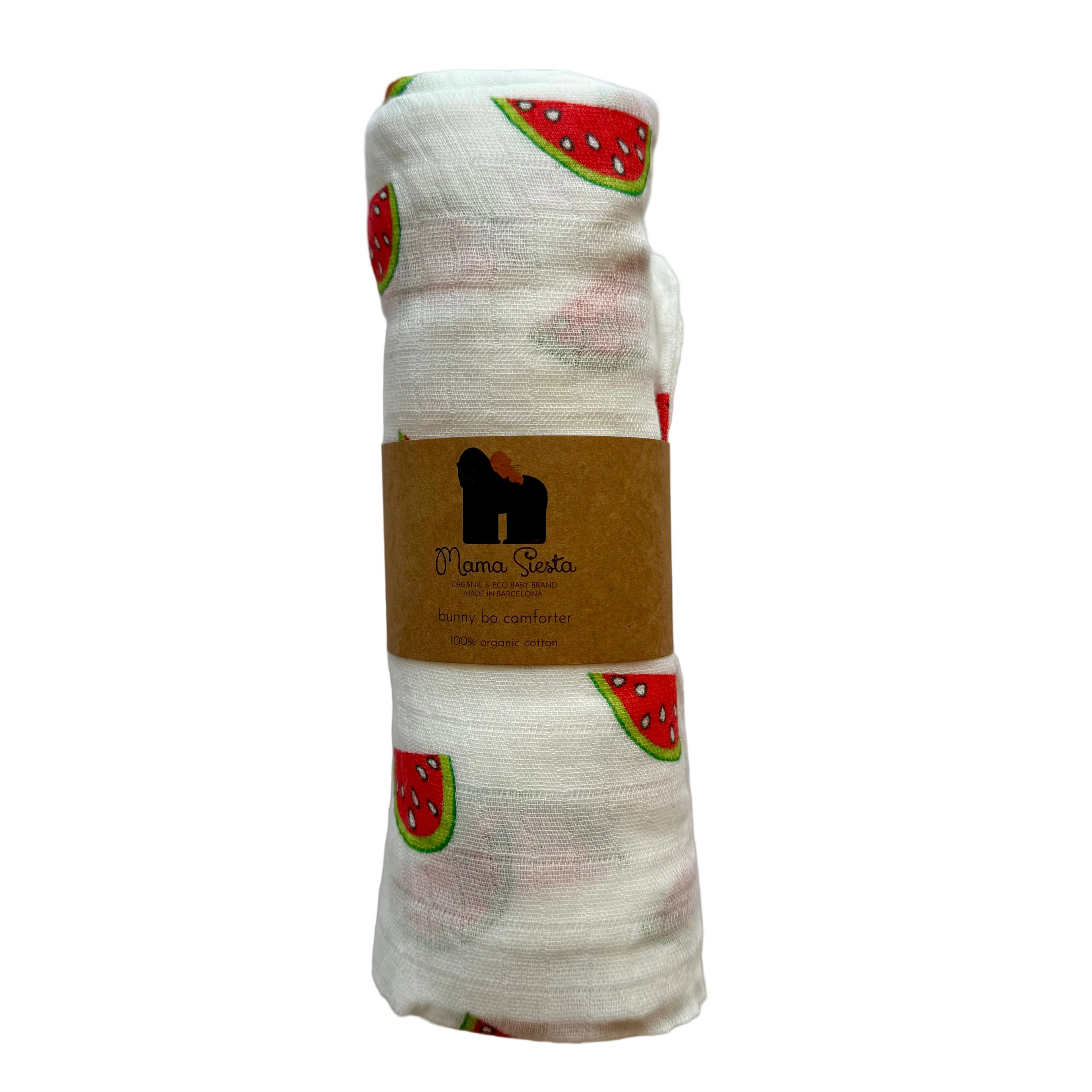 Mama Siesta Watermelon Muslin Swaddle Blanket