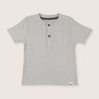 Turtledove London Sky Textured T-Shirt & Shorts Set