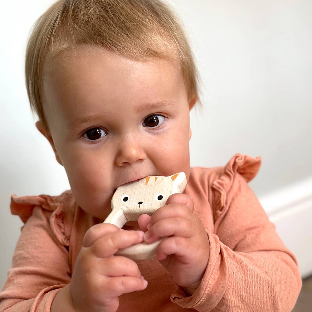 Mentari Bird & Kitten Teethers