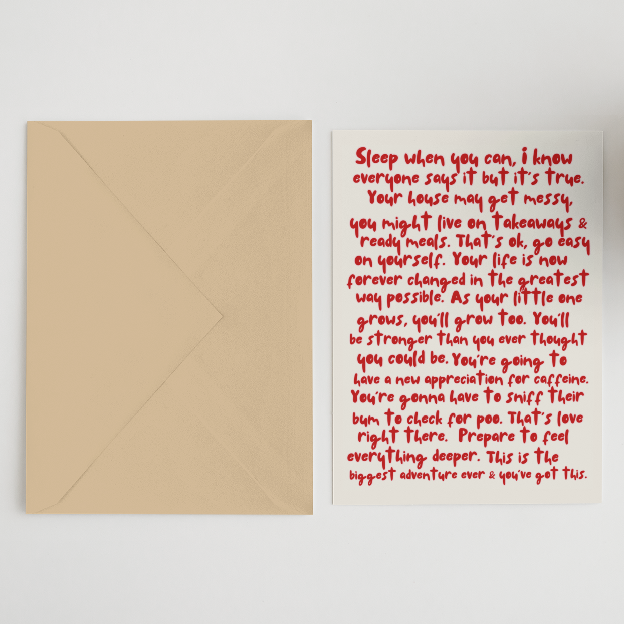 New Parents Advice Card