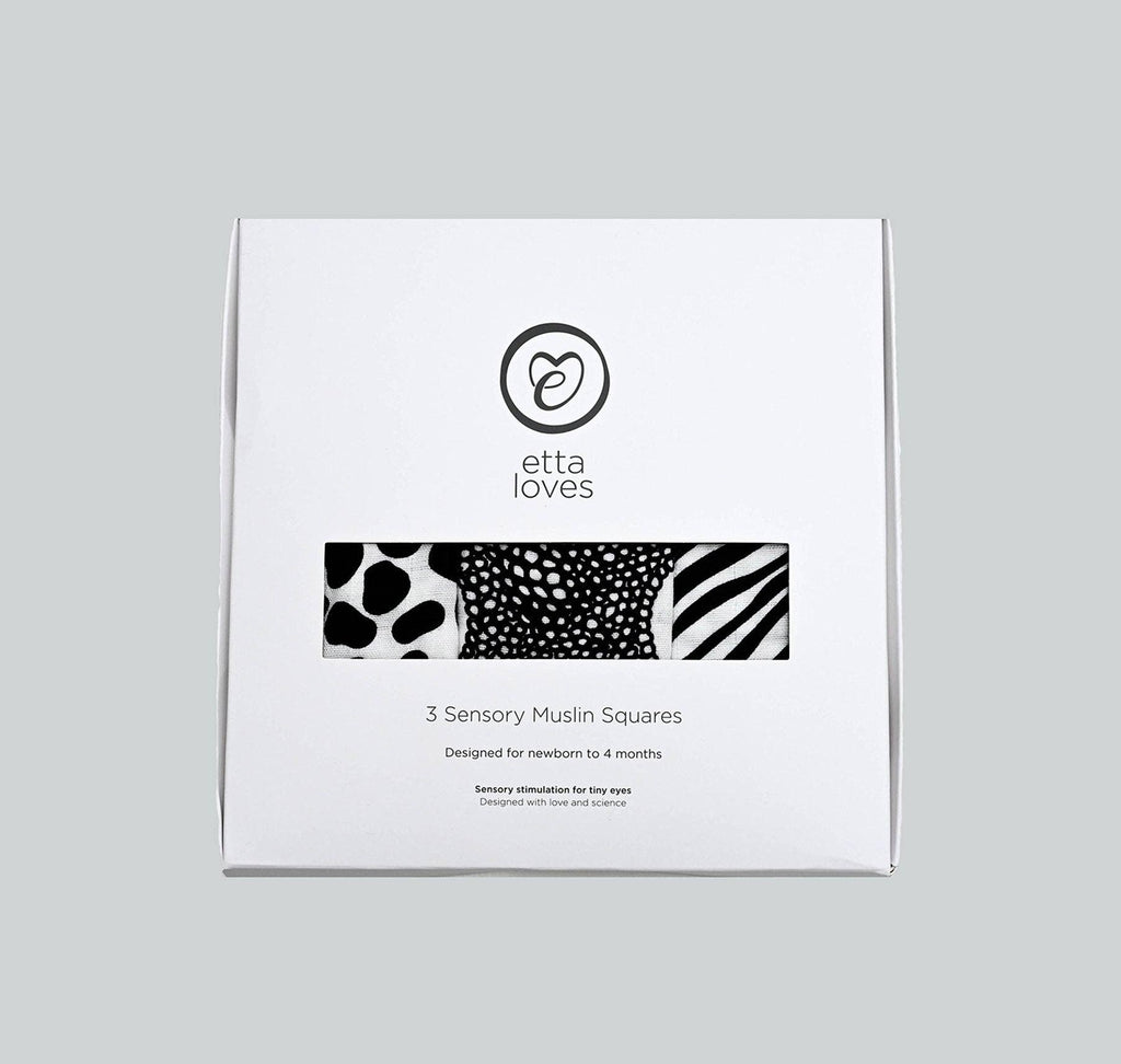 ETTA LOVES ANIMAL PRINT MUSLIN 3-PACK