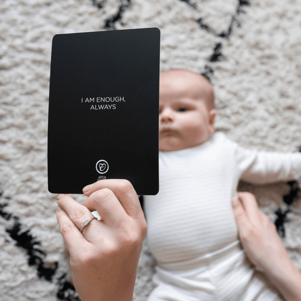 ETTA LOVES SENSORY FLASHCARDS WITH POSITIVE AFFIRMATIONS