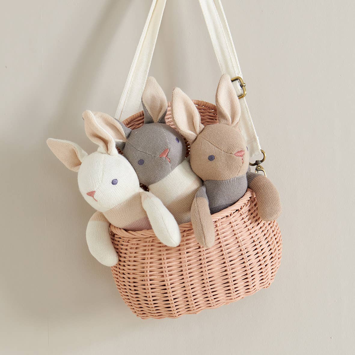 Baby Threads Taupe Bunny