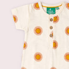 Little Green Radicals Summer Sun Organic Summer Romper